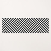 Diagonaal snijpatroon yogamat (Voorkant (horizontaal))