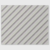 Diagonaal streepontwerp cadeaupapier (Vlak)