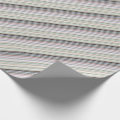 Diagonaal streepontwerp cadeaupapier (Hoek)