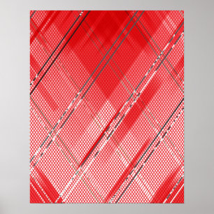 Diagonaal strepen achtergrond 9 poster