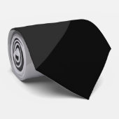 Diagonaal Stropdas op grijsschaal (Opgerold)