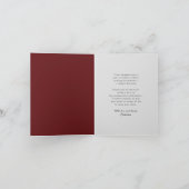 Diagonaal tinnen stijlvol Afstuderen Foto Kaart (Binnen)