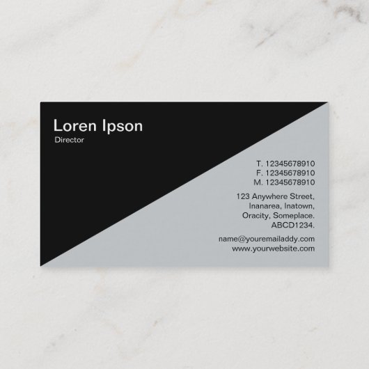 Diagonaal V2 - Apertinesymbool Visitekaartje (Achterkant)