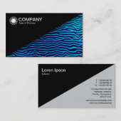 Diagonaal V2 - Zwart - Abstract 120716(06) Visitekaartje (Voorkant / Achterkant)