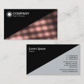 Diagonaal V2 - Zwart - Abstract 140716(07) Visitekaartje (Voorkant / Achterkant)