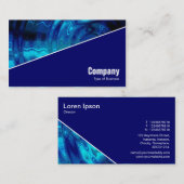 Diagonaal V3 - Diepzeemacht - Blauwe pool Visitekaartje (Voorkant / Achterkant)