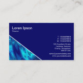 Diagonaal V3 - Diepzeemacht - Blauwe pool Visitekaartje (Achterkant)