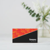 Diagonaal V3 - Zwart - Abstract 080716(011) Visitekaartje (Staand voorkant)