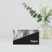 Diagonaal V3 - Zwart - Abstract 080716(4) Visitekaartje (Staand voorkant)