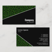 Diagonaal V3 - Zwart - Abstract 080716(6) Visitekaartje (Voorkant / Achterkant)