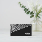 Diagonaal V3 - Zwart - Abstract 090716(02) Visitekaartje (Staand voorkant)