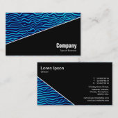 Diagonaal V3 - Zwart - Abstract 120716(06) Visitekaartje (Voorkant / Achterkant)