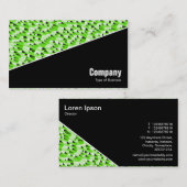 Diagonaal V3 - Zwart - Abstract 120716(07) Visitekaartje (Voorkant / Achterkant)