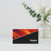 Diagonaal V3 - Zwart - Abstract 120716(08) Visitekaartje (Staand voorkant)