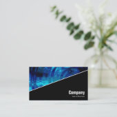 Diagonaal V3 - Zwart - Blauwe pool Visitekaartje (Staand voorkant)