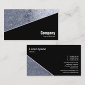 Diagonaal V3 - Zwart - Zeepbellen 03 Visitekaartje (Voorkant / Achterkant)