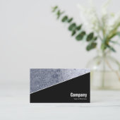 Diagonaal V3 - Zwart - Zeepbellen 03 Visitekaartje (Staand voorkant)