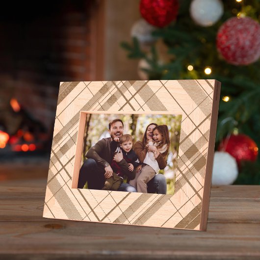 Diagonaal vastgezet gegraveerde lijstjes