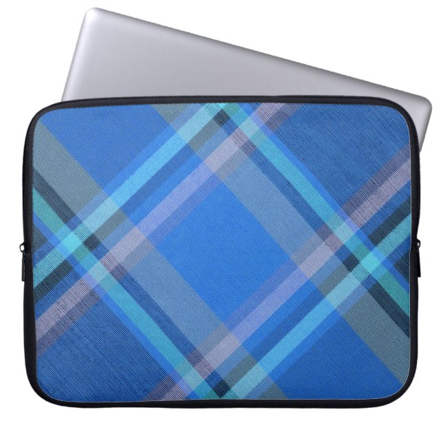 Diagonaal vastgezet laptop sleeve (Voorkant)
