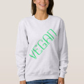 Diagonaal "VEGAN" Overig overhemd, voor dames Trui (Voorkant)