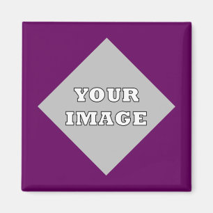 Diagonaal Vierkant Foto Frame Magneet