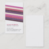 Diagonaal Visitekaartje (Voorkant / Achterkant)