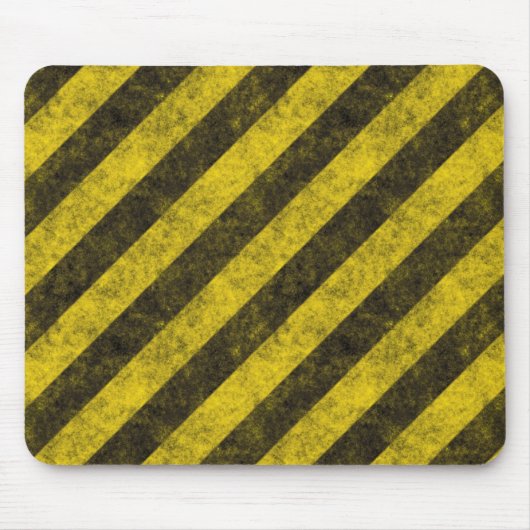 Diagonaal voor de bouw Gevarenstaven Muismat (Voorkant)