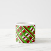 Diagonaal voor kerstpanelen espresso kop (Voorkant)
