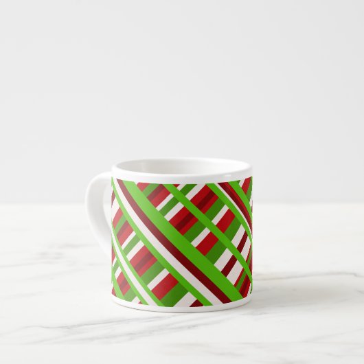 Diagonaal voor kerstpanelen espresso kop (Links)