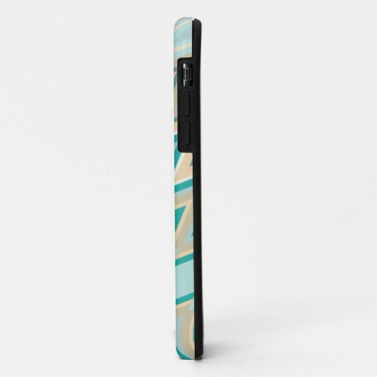 diagonaal zigzag-telefoons Case-Mate iPhone case (Achterkant/links)