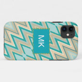 diagonaal zigzag-telefoons Case-Mate iPhone case (Achterkant (horizontaal))
