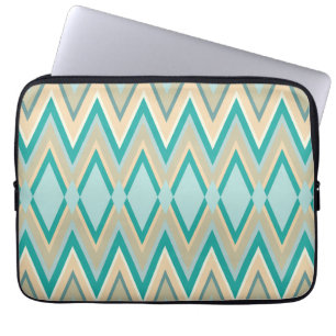 diagonaal zigzag-telefoons laptop sleeve
