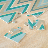 diagonaal zigzag-telefoons legpuzzel (Zijkant)