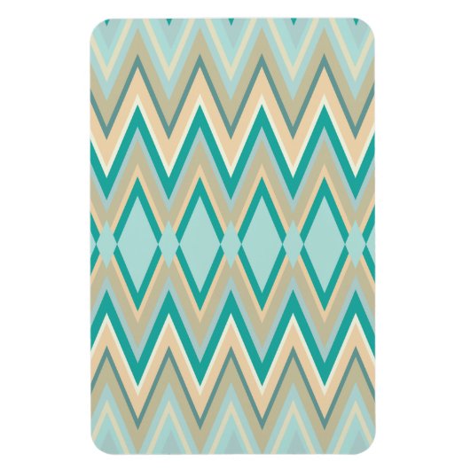 diagonaal zigzag-telefoons magneet (Verticaal)