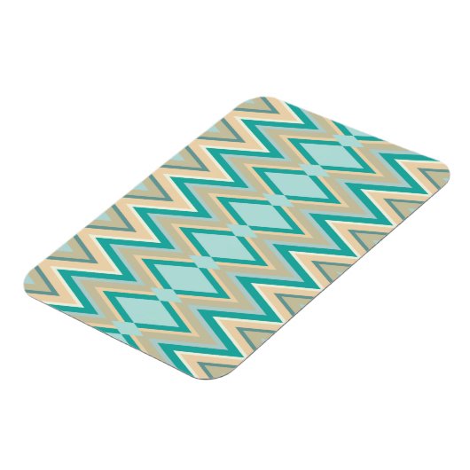 diagonaal zigzag-telefoons magneet (Linkerzijde)