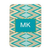 diagonaal zigzag-telefoons magneet (Verticaal)