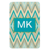 diagonaal zigzag-telefoons magneet (Verticaal)