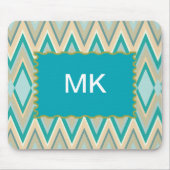 diagonaal zigzag-telefoons muismat (Voorkant)