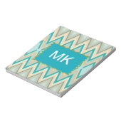 diagonaal zigzag-telefoons notitieblok (Linkerzijde)