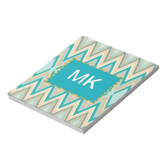 diagonaal zigzag-telefoons notitieblok (Linkerzijde)