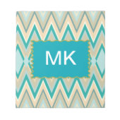 diagonaal zigzag-telefoons notitieblok (Voorkant)