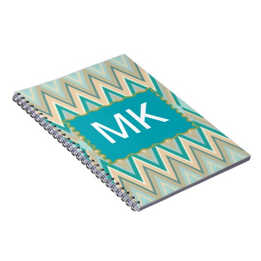 diagonaal zigzag-telefoons notitieboek (Rechterzijde)