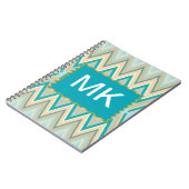 diagonaal zigzag-telefoons notitieboek (Linkerzijde)