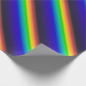 Diagonaal zonnespectrum cadeaupapier (Hoek)