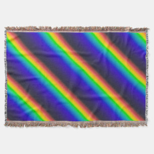 Diagonaal zonnespectrum deken