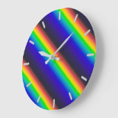 Diagonaal zonnespectrum grote klok (Hoek)