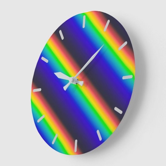 Diagonaal zonnespectrum grote klok (Hoek)