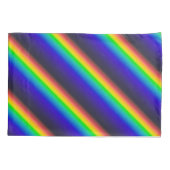 Diagonaal zonnespectrum kussensloop (Achterkant)