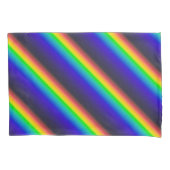 Diagonaal zonnespectrum kussensloop (Voorkant)