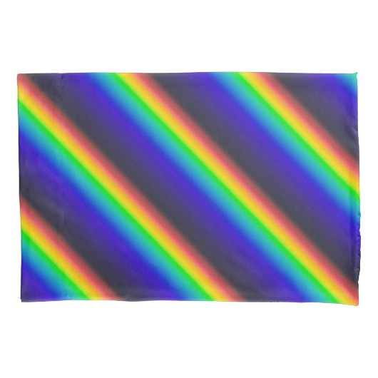 Diagonaal zonnespectrum kussensloop (Voorkant)